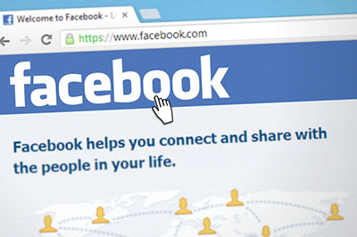 a page of Facebook