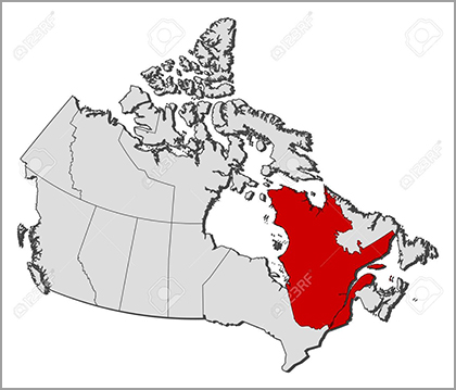 Canada map