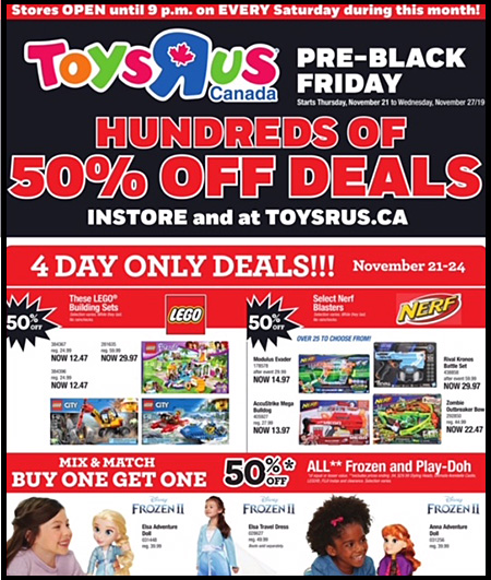 ToysRus BlackFriday advertisement