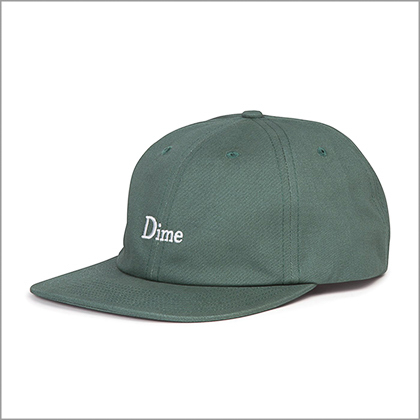 Dime green baseball cap