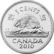 Canada 5cent coin