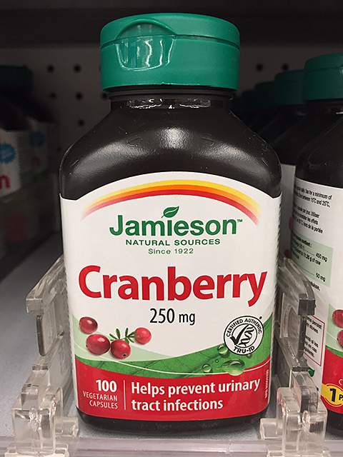 cranberry supplement